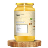 100% Natural A2 Desi Cow Ghee By Curdley | Great Source Of Energy Healthy & Nutrients Cow Ghee Good For Cooking | (500ml) 16.9 Ounce | Jar Pack